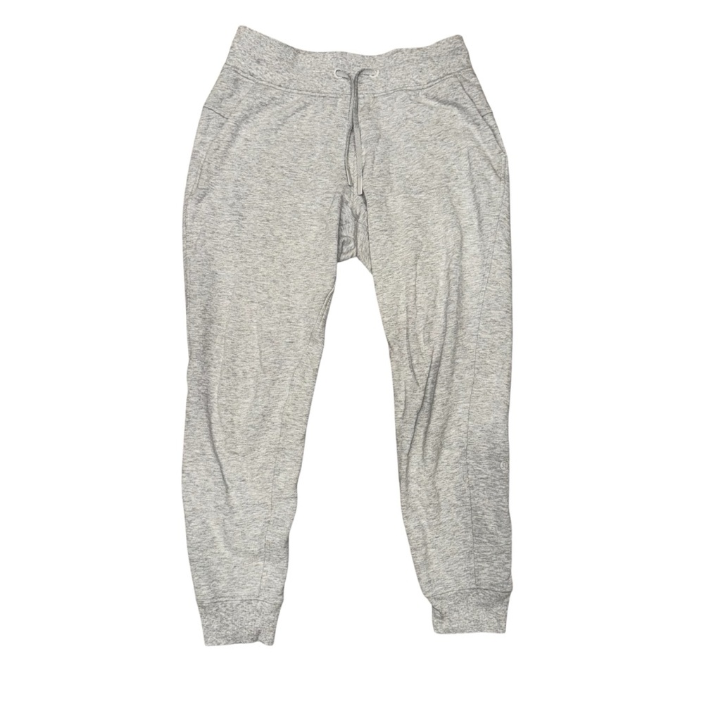 Lululemon Heathered Grey Jogger Sweatpants | Size 6 | 24” Inseam